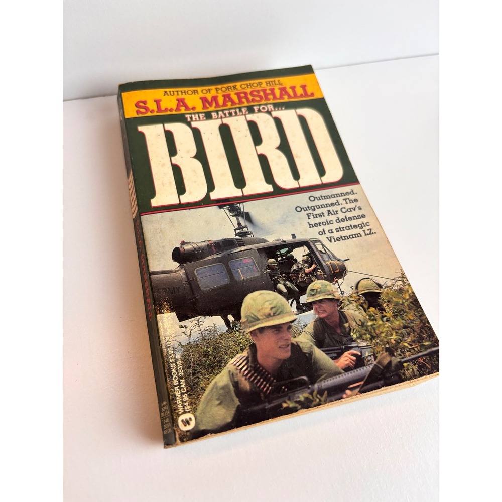 SLA Marshall The Battle‎ For Bird Vietnam War Military History Book Warner Books